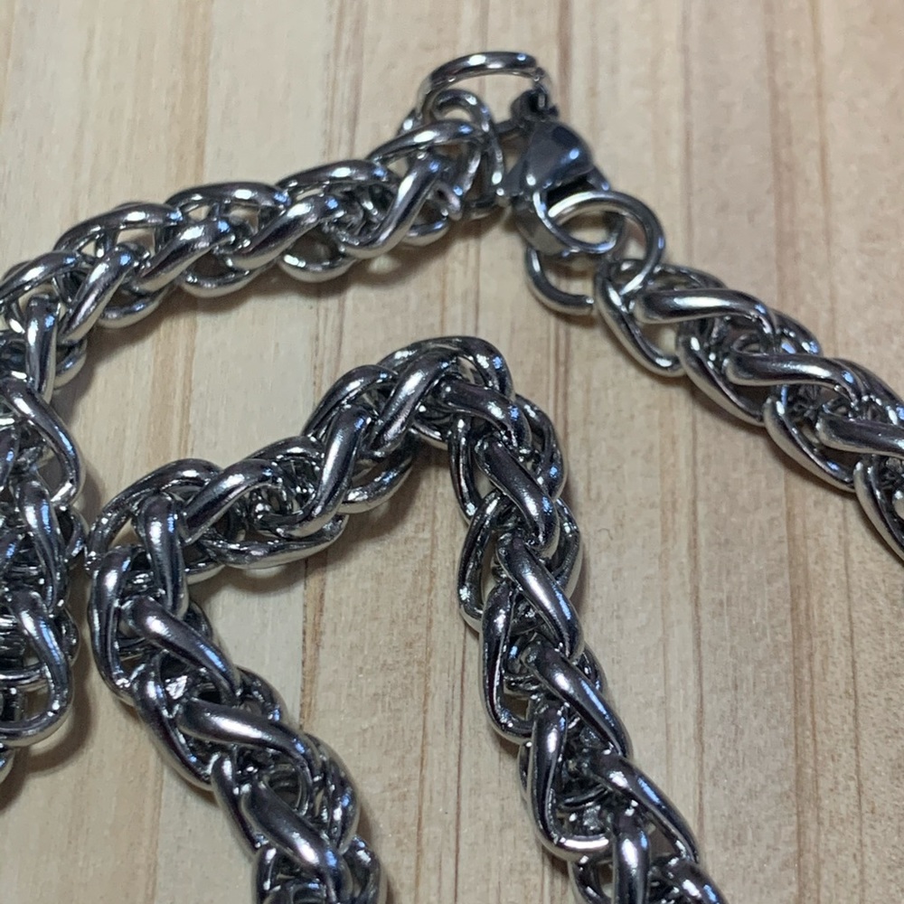 316L Stainless steel chain necklace for men 6MM - Picture 7 of 7
